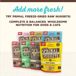 Primal Cupboard Cuts Fish Grain-Free Freeze-Dried Raw Dog Food Topper -PurePet Bites Shop 550014 PT8. AC SS1800 V1677619046