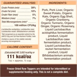 Primal Cupboard Cuts Pork Grain-Free Freeze-Dried Raw Dog Food Topper 17 Primal Cupboard Cuts Pork Grain-Free Freeze-Dried Raw Dog Food Topper -PurePet Bites Shop 550046 PT6. AC SS1800 V1677604543
