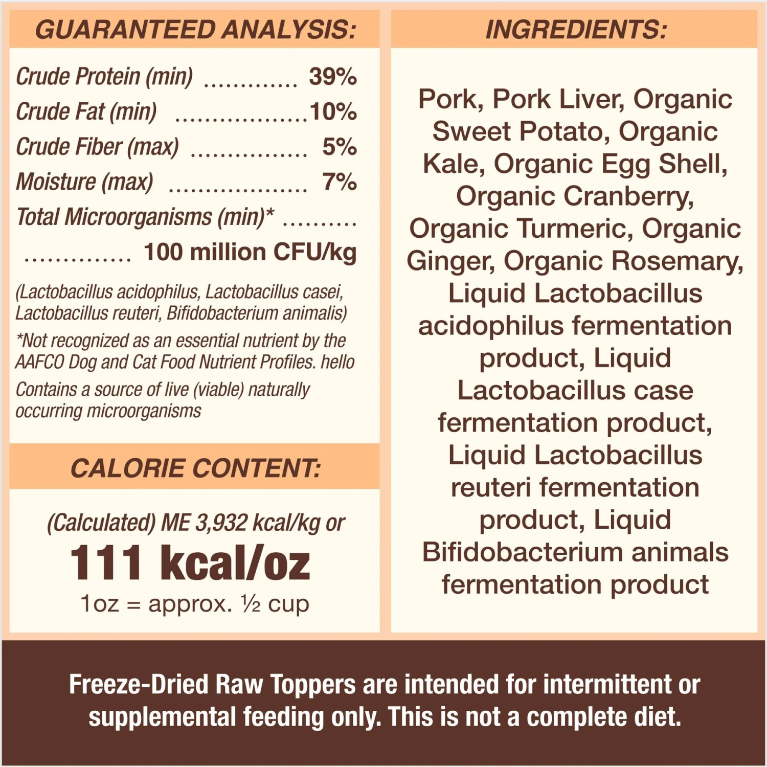 Primal Cupboard Cuts Pork Grain-Free Freeze-Dried Raw Dog Food Topper 9 Primal Cupboard Cuts Pork Grain-Free Freeze-Dried Raw Dog Food Topper - Image 7
