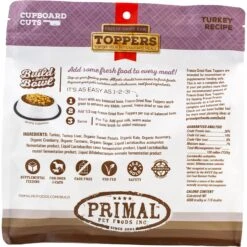 Primal Cupboard Cuts Turkey Grain-Free Freeze-Dried Raw Dog Food Topper 12 Primal Cupboard Cuts Turkey Grain-Free Freeze-Dried Raw Dog Food Topper -PurePet Bites Shop 550070 PT1. AC SS1800 V1677602026
