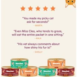 Made By Nacho Sustainably Caught Salmon & Sole Recipe Grain-Free Pate Wet Cat Food -PurePet Bites Shop 554806 PT5. AC SS1800 V1698959803