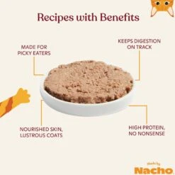 Made By Nacho Turkey & Turkey Liver Recipe Grain-Free Pate Wet Cat Food, 5.5-oz Can, Case Of 24 -PurePet Bites Shop 554838 PT3. AC SS1800 V1698959802