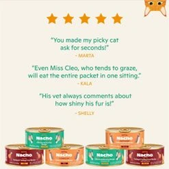 Made By Nacho WIld-Caught Chicken & Herring Recipe With Bone Broth Minced Wet Cat Food -PurePet Bites Shop 554862 PT5. AC SS1800 V1698247813