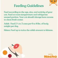 Made By Nacho WIld-Caught Chicken & Herring Recipe With Bone Broth Minced Wet Cat Food -PurePet Bites Shop 554862 PT8. AC SS1800 V1698185910