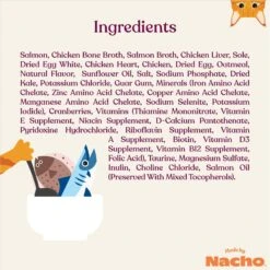 Made By Nacho Sustainably Caught Salmon & Sole Recipe With Bone Broth Minced Wet Cat Food -PurePet Bites Shop 554886 PT6. AC SS1800 V1698247002