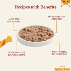 Made By Nacho Chicken Recipe Minced Wet Kitten Food, 3-oz Can, Case Of 24 14 Made By Nacho Chicken Recipe Minced Wet Kitten Food, 3-oz Can, Case Of 24 -PurePet Bites Shop 554902 PT3. AC SS1800 V1699025486
