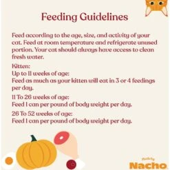 Made By Nacho Chicken Recipe Minced Wet Kitten Food, 3-oz Can, Case Of 24 19 Made By Nacho Chicken Recipe Minced Wet Kitten Food, 3-oz Can, Case Of 24 -PurePet Bites Shop 554902 PT8. AC SS1800 V1699025487