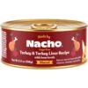Made By Nacho Cage-Free Turkey & Turkey Liver Recipe Minced Wet Cat Food, 5.5-oz Can, Case Of 24 -PurePet Bites Shop 554918 MAIN. AC SS1800 V1698177067
