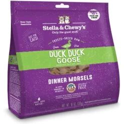 Stella & Chewy's Stella's Solutions Digestive Boost Chicken Freeze-Dried Raw Cat Food, 7.5-oz Bag & Stella & Chewy's Duck Duck Goose Dinner Morsels Freeze-Dried Raw Cat Food -PurePet Bites Shop 567454 PT1. AC SS1800 V1657659932