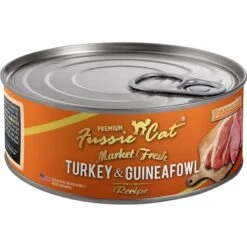 Fussie Cat Market Fresh Turkey & Guineafowl Wet Cat Food, 5.5-oz Can, Case Of 24 -PurePet Bites Shop 569710 PT1. AC SS1800 V1658180830