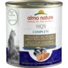 Almo Nature HQS Complete Mackerel Recipe With Sweet Potatoes In Gravy Cat Wet Food, 9.87-oz Can, Case Of 12 -PurePet Bites Shop 573582 MAIN. AC SS1800 V1668732559