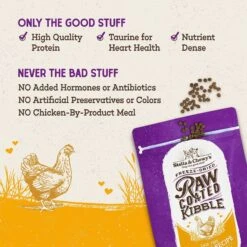 Stella & Chewy's Chicken Flavored Raw Coated Cage Free Dry Cat Food -PurePet Bites Shop 576062 PT3. AC SS1800 V1680640104