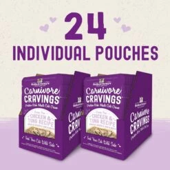 Stella & Chewy's Carnivore Cravings Chicken & Tuna Flavored Shredded Wet Cat Food -PurePet Bites Shop 576214 PT5. AC SS1800 V1657660463