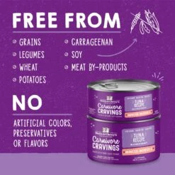 Stella & Chewy's Stella & Chewy's Carnivore Cravings Wild-Caught Tuna Flavored Minced Wet Cat Food -PurePet Bites Shop 576654 PT2. AC SS1800 V1657660473