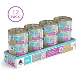 Weruva Wx Phos Focused Tilapia & Tuna Formula Grain-Free Puree Wet Cat Food, 3-oz Can, Case Of 12 -PurePet Bites Shop 578062 PT1. AC SS1800 V1684172457