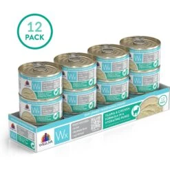 Weruva Wx Phos Focused Tilapia & Chicken Formula Grain-Free Puree Wet Cat Food, 3-oz Can, Case Of 12 -PurePet Bites Shop 578078 PT1. AC SS1800 V1684341958