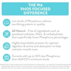 Weruva Wx Phos Focused Tilapia & Chicken Formula Grain-Free Puree Wet Cat Food, 3-oz Can, Case Of 12 -PurePet Bites Shop 578078 PT5. AC SS1800 V1684342677