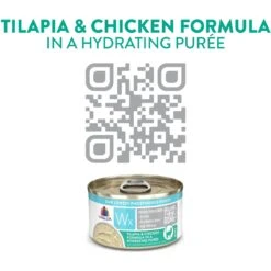 Weruva Wx Phos Focused Tilapia & Chicken Formula Grain-Free Puree Wet Cat Food, 3-oz Can, Case Of 12 -PurePet Bites Shop 578078 PT7. AC SS1800 V1684172463