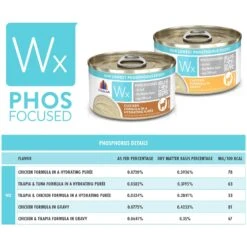 Weruva Wx Phos Focused Chicken Variety Pack Grain-Free Wet Cat Food, 3-oz Can, Case Of 12 -PurePet Bites Shop 578142 PT6. AC SS1800 V1684172468