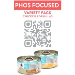 Weruva Wx Phos Focused Chicken Variety Pack Grain-Free Wet Cat Food, 3-oz Can, Case Of 12 -PurePet Bites Shop 578142 PT7. AC SS1800 V1684171903