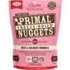 Primal Beef & Salmon Formula Nuggets Grain-Free Raw Freeze-Dried Cat Food