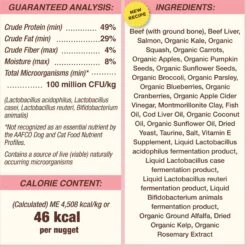 Primal Beef & Salmon Formula Nuggets Grain-Free Raw Freeze-Dried Cat Food 18 Primal Beef & Salmon Formula Nuggets Grain-Free Raw Freeze-Dried Cat Food -PurePet Bites Shop 58381 PT5. AC SS1800 V1677698028