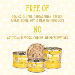 Weruva Cats In The Kitchen Chicken Frick 'A Zee Chicken Recipe Au Jus Grain-Free Canned Cat Food -PurePet Bites Shop 58936 PT4. AC SS1800 V1702597770