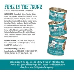 Weruva Cats In The Kitchen Funk In The Trunk Chicken In Pumpkin Consomme Grain-Free Canned Cat Food -PurePet Bites Shop 58941 PT8. AC SS1800 V1702597831