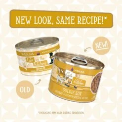 Weruva Cats In The Kitchen Goldie Lox Chicken & Salmon Au Jus Grain-Free Canned Cat Food 12 Weruva Cats In The Kitchen Goldie Lox Chicken & Salmon Au Jus Grain-Free Canned Cat Food -PurePet Bites Shop 58942 PT1. AC SS1800 V1702597890