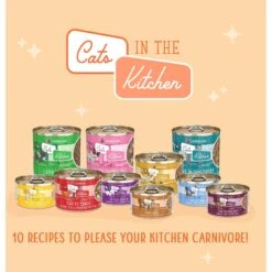 Weruva Cats In The Kitchen La Isla Bonita Mackerel & Shrimp Au Jus Grain-Free Canned Cat Food 16 Weruva Cats In The Kitchen La Isla Bonita Mackerel & Shrimp Au Jus Grain-Free Canned Cat Food -PurePet Bites Shop 58946 PT5. AC SS1800 V1702597902
