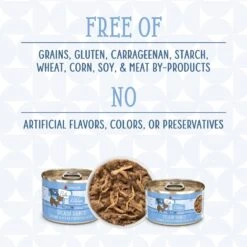 Weruva Cats In The Kitchen Splash Dance Chicken & Ocean Fish Au Jus Grain-Free Canned Cat Food -PurePet Bites Shop 58950 PT4. AC SS1800 V1702598071