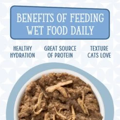 Weruva Cats In The Kitchen Splash Dance Chicken & Ocean Fish Au Jus Grain-Free Canned Cat Food -PurePet Bites Shop 58950 PT6. AC SS1800 V1702598019