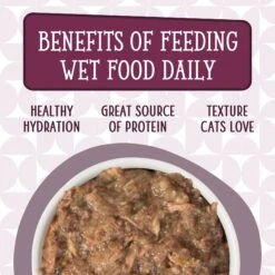 Weruva Cats In The Kitchen The Double Dip Chicken & Beef Au Jus Grain-Free Canned Cat Food -PurePet Bites Shop 58952 PT6. AC SS1800 V1702598030