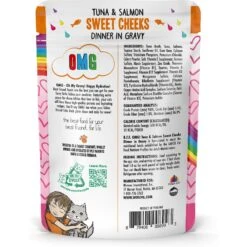 BFF Tuna & Salmon Sweet Cheeks Dinner In Gravy Wet Cat Food Pouches -PurePet Bites Shop 59060 PT8. AC SS1800 V1644903683