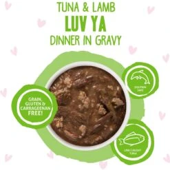BFF Tuna & Lamb Luv Ya Dinner In Gravy Wet Cat Food Pouches 13 BFF Tuna & Lamb Luv Ya Dinner In Gravy Wet Cat Food Pouches -PurePet Bites Shop 59061 PT2. AC SS1800 V1644918682