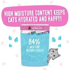 BFF Tuna & Duck Devour Me Dinner In Gravy Wet Cat Food Pouches -PurePet Bites Shop 59063 PT3. AC SS1800 V1644920502