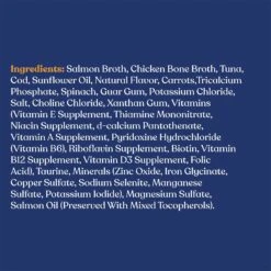 Made By Nacho Sustainably Caught Diced Tuna & Cod Recipe With Bone Broth Grain-Free Wet Cat Food & Made By Nacho Sustainably Caught Salmon Recipe Cuts In Gravy With Bone Broth Wet Cat Food -PurePet Bites Shop 605782 PT3. AC SS1800 V1660138110