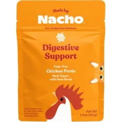Made By Nacho Digestive Support Cage-Free Chicken Puree With Bone Broth Wet Cat Food Topper & Made By Nacho Immune Support Cage-Free Chicken Puree With Bone Broth Wet Cat Food Topper -PurePet Bites Shop 605998 PT1. AC SS1800 V1660161049