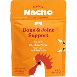 Made By Nacho Bone & Joint Support Cage-Free Chicken Puree With Bone Broth Wet Cat Food Topper & Made By Nacho Cuts In Gravy Recipes With Bone Broth Variety Pack Wet Cat Food -PurePet Bites Shop 606094 PT1. AC SS1800 V1660153977