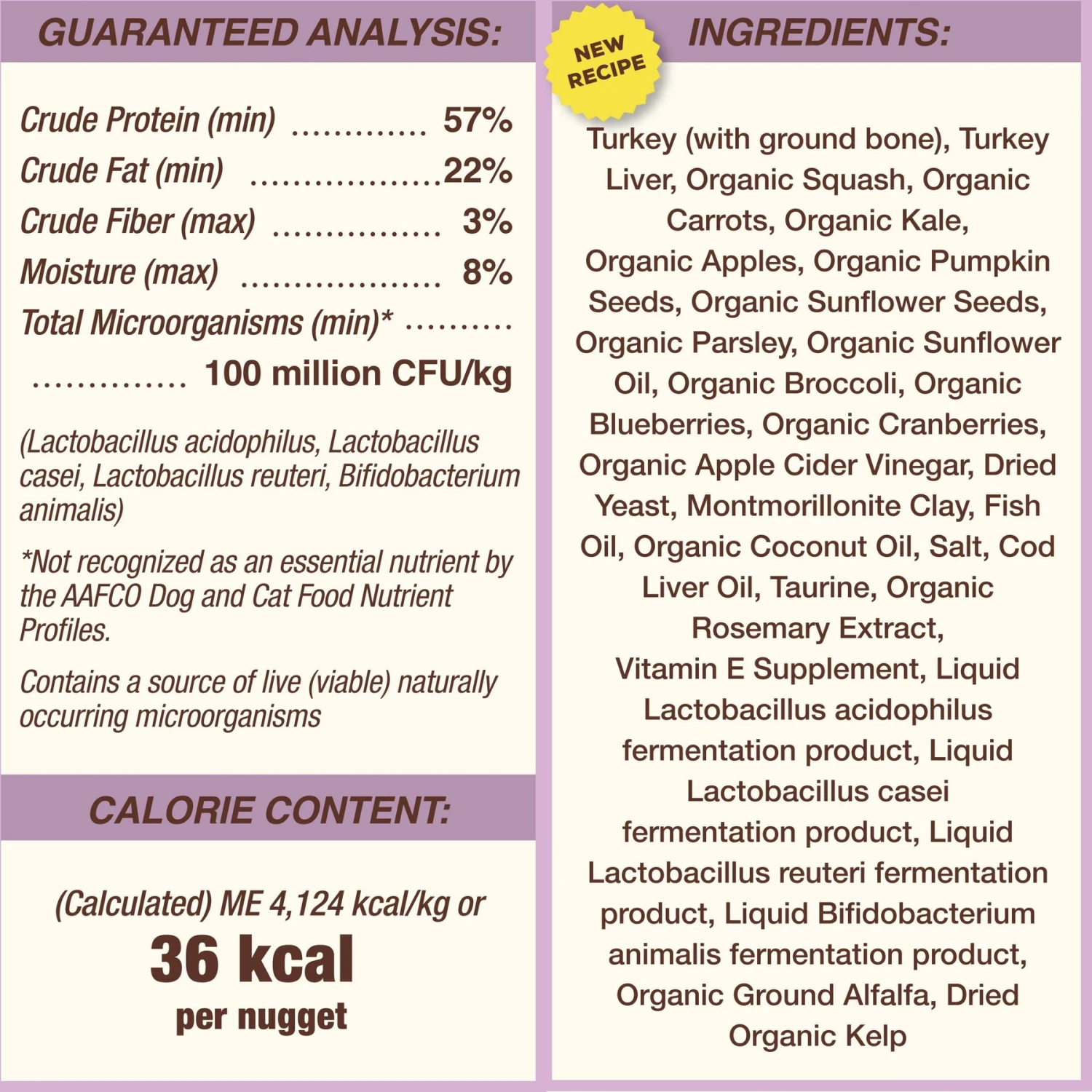 Primal Turkey Formula Nuggets Grain-Free Raw Freeze-Dried Cat Food 10 Primal Turkey Formula Nuggets Grain-Free Raw Freeze-Dried Cat Food - Image 8