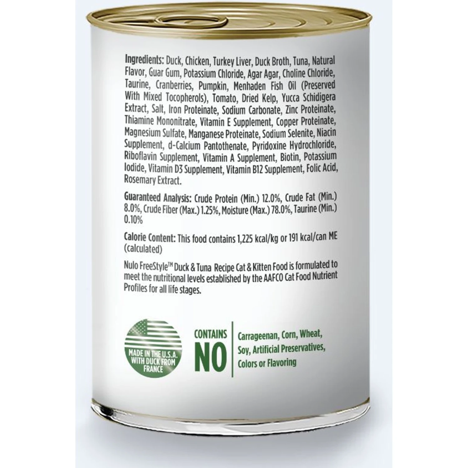 Nulo Freestyle Salmon & Mackerel Recipe Grain-Free Canned Cat & Kitten Food & Nulo Freestyle Duck & Tuna Recipe Grain-Free Canned Cat & Kitten Food 8 Nulo Freestyle Salmon & Mackerel Recipe Grain-Free Canned Cat & Kitten Food & Nulo Freestyle Duck & Tuna Recipe Grain-Free Canned Cat & Kitten Food - Image 6