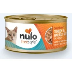 Nulo Freestyle Minced Beef & Mackerel In Gravy Grain-Free Canned Cat Food & Nulo Freestyle Shredded Turkey & Halibut In Gravy Grain-Free Canned Cat Food -PurePet Bites Shop 607814 PT5. AC SS1800 V1660843612