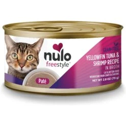 Nulo FreeStyle Yellowfin Tuna & Shrimp Pate Wet Cat Food & Nulo FreeStyle Chicken & Salmon Pate Wet Cat Food -PurePet Bites Shop 607822 PT1. AC SS1800 V1683141886