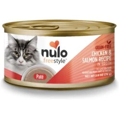 Nulo FreeStyle Yellowfin Tuna & Shrimp Pate Wet Cat Food & Nulo FreeStyle Chicken & Salmon Pate Wet Cat Food -PurePet Bites Shop 607822 PT5. AC SS1800 V1683141884