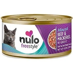 Nulo Freestyle Minced Beef & Mackerel In Gravy Grain-Free Canned Cat Food & Nulo Freestyle Shredded Chicken & Duck In Gravy Grain-Free Canned Cat Food 8 Nulo Freestyle Minced Beef & Mackerel In Gravy Grain-Free Canned Cat Food & Nulo Freestyle Shredded Chicken & Duck In Gravy Grain-Free Canned Cat Food -PurePet Bites Shop 607886 PT1. AC SS1800 V1660916039