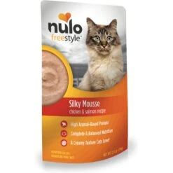 Nulo Freestyle Silky Mousse Tuna & Shrimp Recipe Grain-Free Wet Cat Food, 2.8-oz, Case Of 24 & Nulo Freestyle Silky Mousse Chicken & Salmon Recipe Grain-Free Wet Cat Food, 2.8-oz, Case Of 24 -PurePet Bites Shop 608030 PT5. AC SS1800 V1660923507