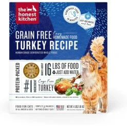 The Honest Kitchen Grain-Free Turkey Dehydrated Cat Food & The Honest Kitchen Goat's Milk With Probiotics For Cats 12 The Honest Kitchen Grain-Free Turkey Dehydrated Cat Food & The Honest Kitchen Goat's Milk With Probiotics For Cats -PurePet Bites Shop 609918 PT1. AC SS1800 V1660745607