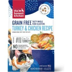 The Honest Kitchen Whole Food Clusters Grain-Free Chicken Dry Cat Food & The Honest Kitchen Whole Food Clusters Grain-Free Turkey & Chicken Dry Cat Food -PurePet Bites Shop 609958 PT5. AC SS1800 V1660743857