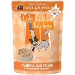 Weruva Cats In The Kitchen Mack, Jack & Sam Salmon, Mackerel & Tuna Recipe Grain-Free Cat Food Pouches & Weruva Cats In The Kitchen Pumpkin Jack Splash Tuna In Pumpkin Soup Grain-Free Cat Food Pouches -PurePet Bites Shop 611414 PT6. AC SS1800 V1661530581