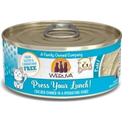 Weruva Classic Cat Press Your Lunch! Chicken Pate Canned Cat Food & Weruva Classic Cat Meal Or No Deal Chicken & Beef Pate Canned Cat Food -PurePet Bites Shop 611430 PT2. AC SS1800 V1661528336